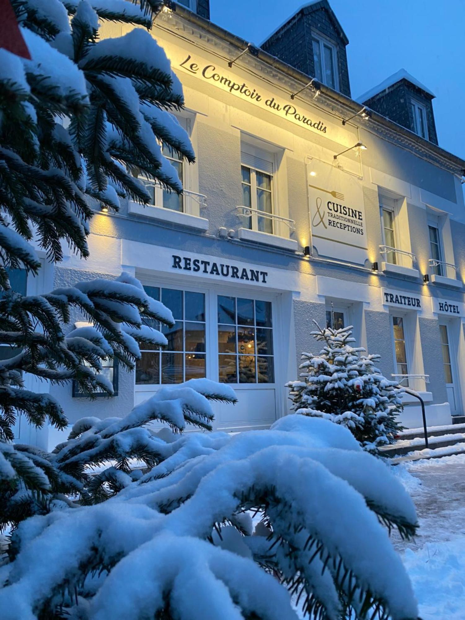 Le Comptoir Du Paradis La Ferte-Frenel Exterior photo